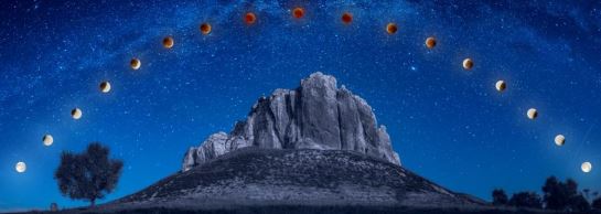Lune en phase descendante